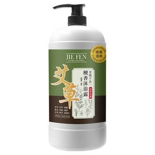 潔芬 艾草檀香沐浴露, 2L, 1瓶