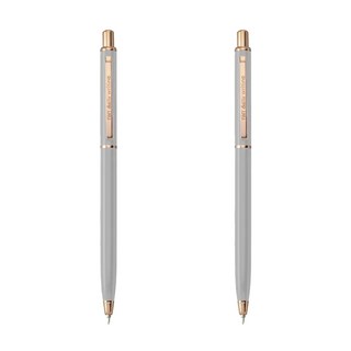 IWI 蒙恬 DAILY WRITING 中性筆 碳化鎢鋼珠頭, 雅灰, 2支