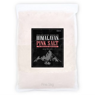 Racuzin 喜馬拉雅玫瑰鹽 細粒, 1個, 5kg