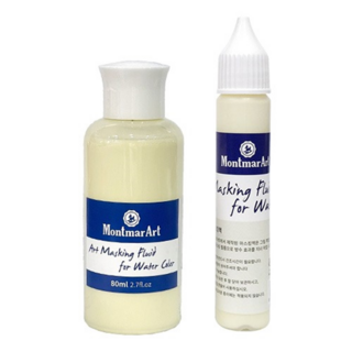 MontmarArt 留白膠組 米色 80ml + 25ml, 1套