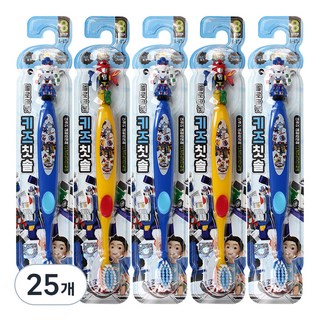 ATEX Hello Carbot衝鋒戰士公仔造型兒童牙刷 第3階段, 25個, 1入