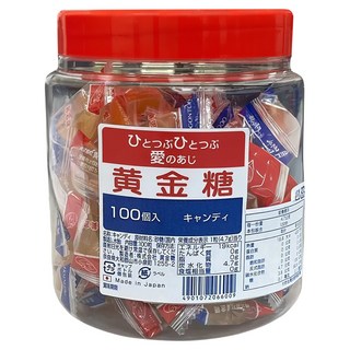 OGONTOH 黃金糖 100個入, 470g, 1罐