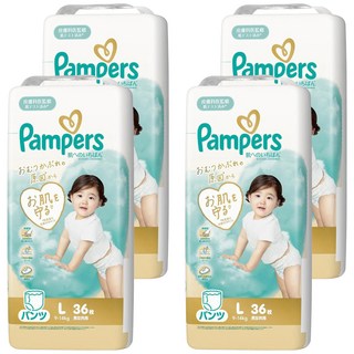 Pampers 幫寶適 日本境內版 尿布 褲型 9~14kg, L, 144片