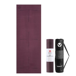 밸런시스 NR1 요가매트 + 가방 세트, 버건디, 1세트