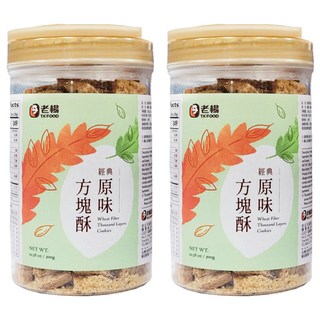 老楊 經典原味方塊酥 小罐裝, 300g, 2罐