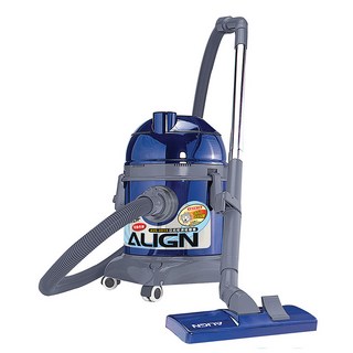 ALIGN 亞拓 乾濕吸塵器 AVC-2015 5M自動收線 360度旋轉底座, 藍色