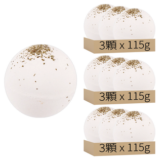 香氛沐浴球 牛奶 g191, 115g, 9顆