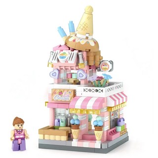 loz 8813 冰淇淋店, 冰淇淋店 多色, 1個