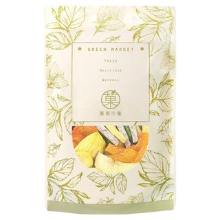 GreenMarket 菓青市集 綜合蔬果脆片 多種蔬果一次滿足 低溫烘焙非油炸, 180g, 1包