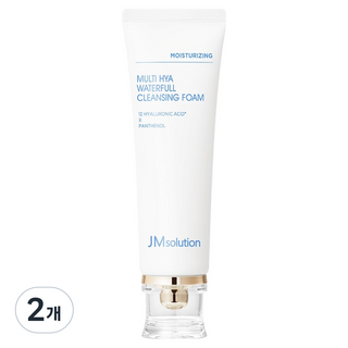 JMsolution 肌司研 多重玻尿酸水潤保濕潔面乳, 120ml, 2個