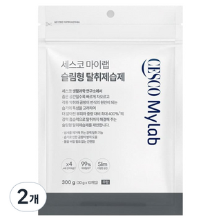 세스코마이랩 슬림형 탈취제습제 10p, 300g, 2개