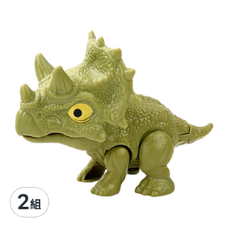 咬手指恐龍玩具套裝 5個 塑膠, 2組