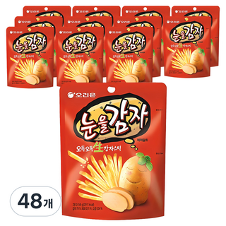 오리온 눈을감자, 56g, 48개