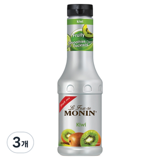 MONIN 莫寧 奇異果綜合糖漿, 3個, 500ml