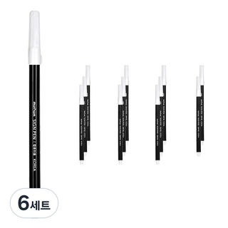 문화연필 컴퓨터용 사인펜, 검정, 72개