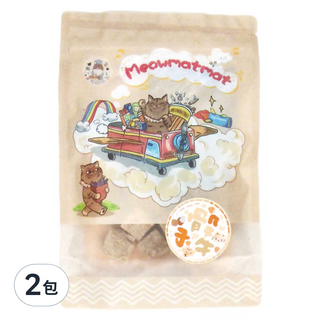 Meowmatmat 喵乜乜 凍乾牛肉粒, 骰子牛, 30g, 2包