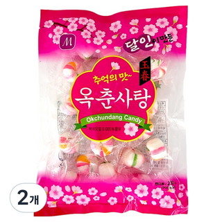 물샘 달인이 만든 옥춘왕사탕, 230g, 2개