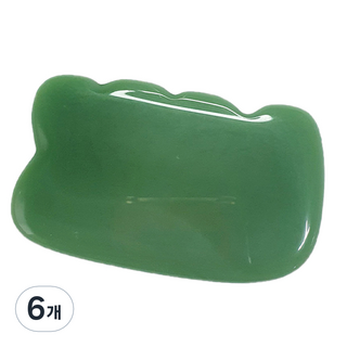 玉石刮痧板, 6個, 波浪(BJ6-1)