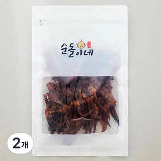 烤短腿魷魚腳乾, 2個, 300g