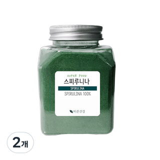 正直保健螺旋藻粉, 2個