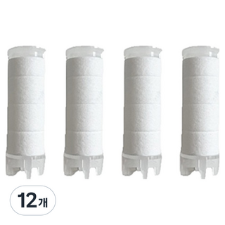 윈프라이스 온도체크 4웨이 샤워기 전용리필필터, 12개