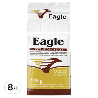 EaGLE 速發乾酵母, 8個, 125g