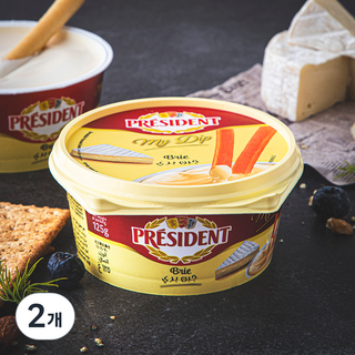 프레지덩 마이딥 스프레더블 브리치즈, 125g, 2개