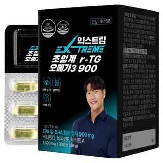 Extreme 超臨界r-TG Omega-3 900膠囊 39g, 30顆, 1罐