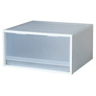 KEYWAY 聯府 單抽屜整理箱 CK-71 20L, 白色, 1個