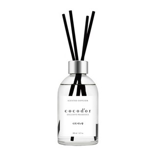 COCODOR 珂珂朵爾 WHITE LABEL系列擴香瓶, 簡約設計 200ml, 純淨皂香, 1件