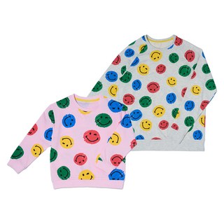 VERSOA 親子微笑T恤 2件組 GY