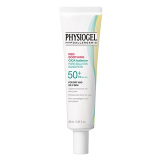 PHYSIOGEL 潔美淨 CICA毛孔隱形防曬乳 SPF50+ PA+++ 30ml, 控油清爽, 修飾毛孔, 1條