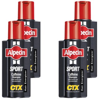 알페신 스포츠 카페인 샴푸, 250ml, 4개