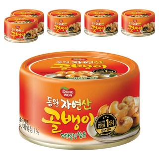Dongwon 東遠 梅汁螺肉罐頭, 140g, 6個