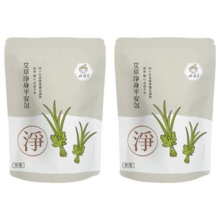 好漢草 艾草淨身平安包 Set 15包, 75g, 2袋