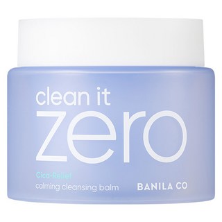BANILA CO 芭妮蘭 Clean it ZERO零感肌瞬淨卸妝霜 積雪草舒緩款, 1罐, 180ml