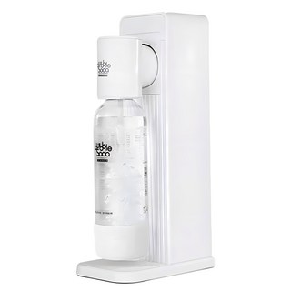 bubble Soda 法國 紳士系列 節能免插電全自動氣泡水機3件組 經典白, BS-506W