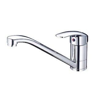 正超大流量廚房台面龍頭 47mm 陶瓷芯 台灣製造 全銅本體, 28 x 15cm, 1個