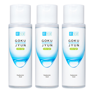 HADALABO 肌研 極潤保濕化粧水 清爽型, 3瓶, 170ml