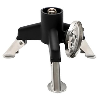 捷華 三腳爐頭轉換器, 黑銀色, 1個