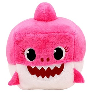pinkfong 碰碰狐 鯊魚寶寶方塊音樂絨毛玩偶 - 鯊魚媽媽, 款式隨機, 1個, 8cm