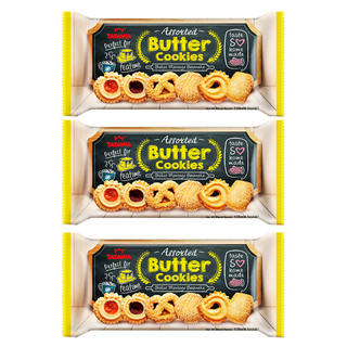 TATAWA 綜合奶油曲奇餅, 128g, 3包