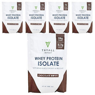 TRYALL 全分離乳清蛋白 香醇可可, 35g, 5包