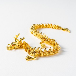 살림만렙 액막이 수호신 황금용 재물운 금전운 미니어처 풍수 인테리어 소품, 골드