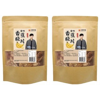 18號果園 香酥香蕉脆片, 2包, 120g