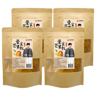 18號果園 愛文芒果乾, 4包, 100g