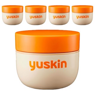 yuskin 悠斯晶 乳霜, 長效滋潤保濕, 含維他命B2, 120g, 5件