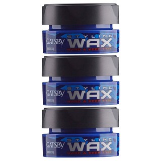 GATSBy 持久定型腊 藍色, 80g, 3罐