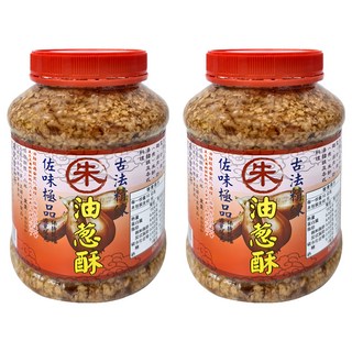 朱記餡餅粥 古法精緻油蔥酥, 600g, 2瓶