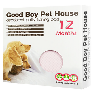 GBPH 好寶貝 寵物除臭尿布墊 中大型犬適用 可重複使用 粉紅色 L(70 x 100cm) 1個 1個